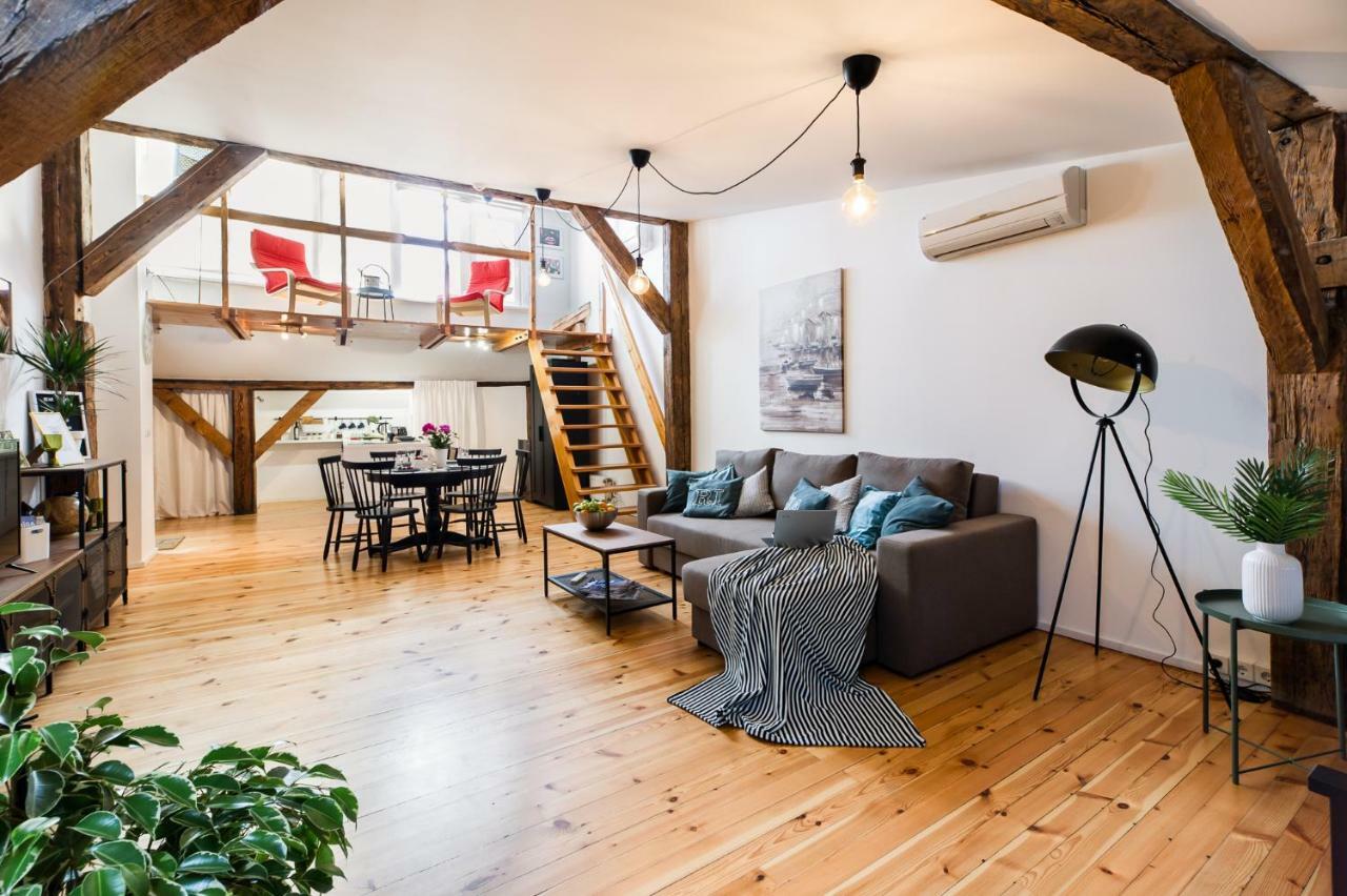 Cozy Studio Mansard Riga Old Town Aptartment, Ac Eksteriør billede