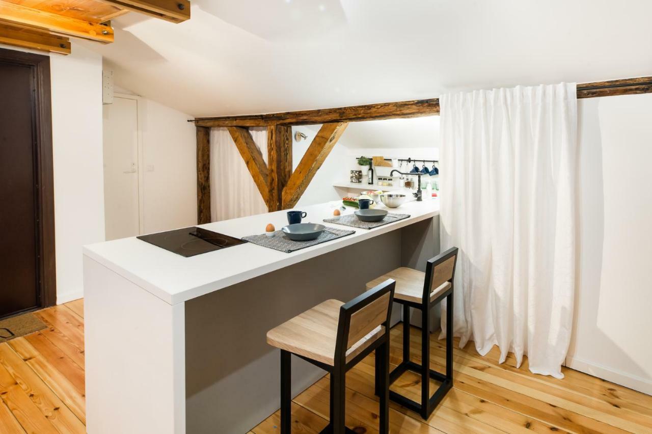Cozy Studio Mansard Riga Old Town Aptartment, Ac Eksteriør billede