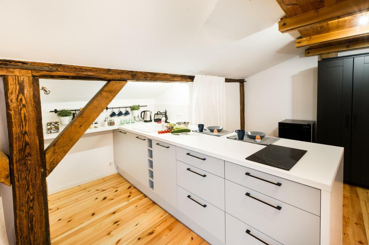 Cozy Studio Mansard Riga Old Town Aptartment, Ac Eksteriør billede
