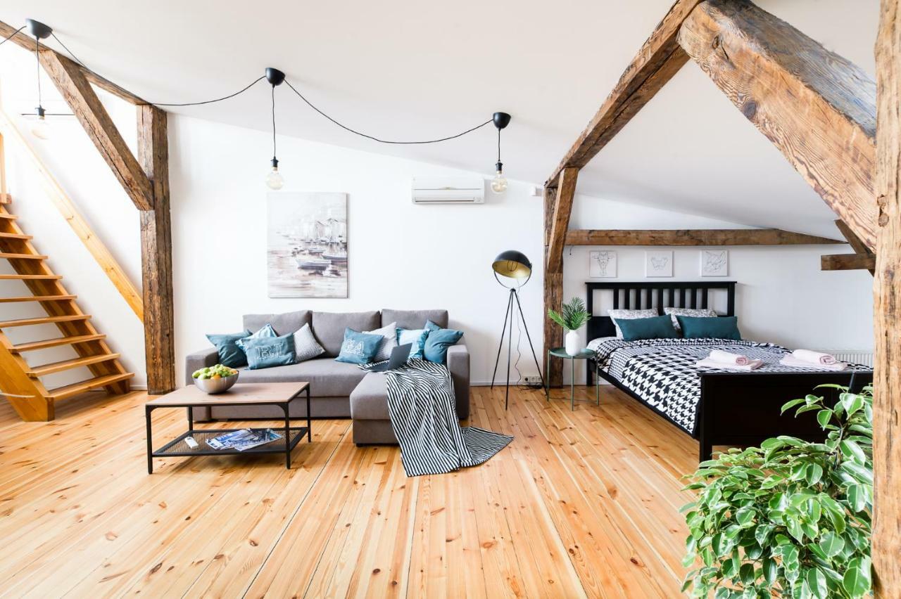 Cozy Studio Mansard Riga Old Town Aptartment, Ac Eksteriør billede