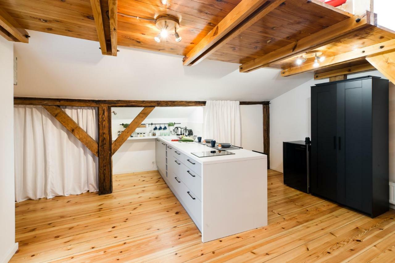 Cozy Studio Mansard Riga Old Town Aptartment, Ac Eksteriør billede