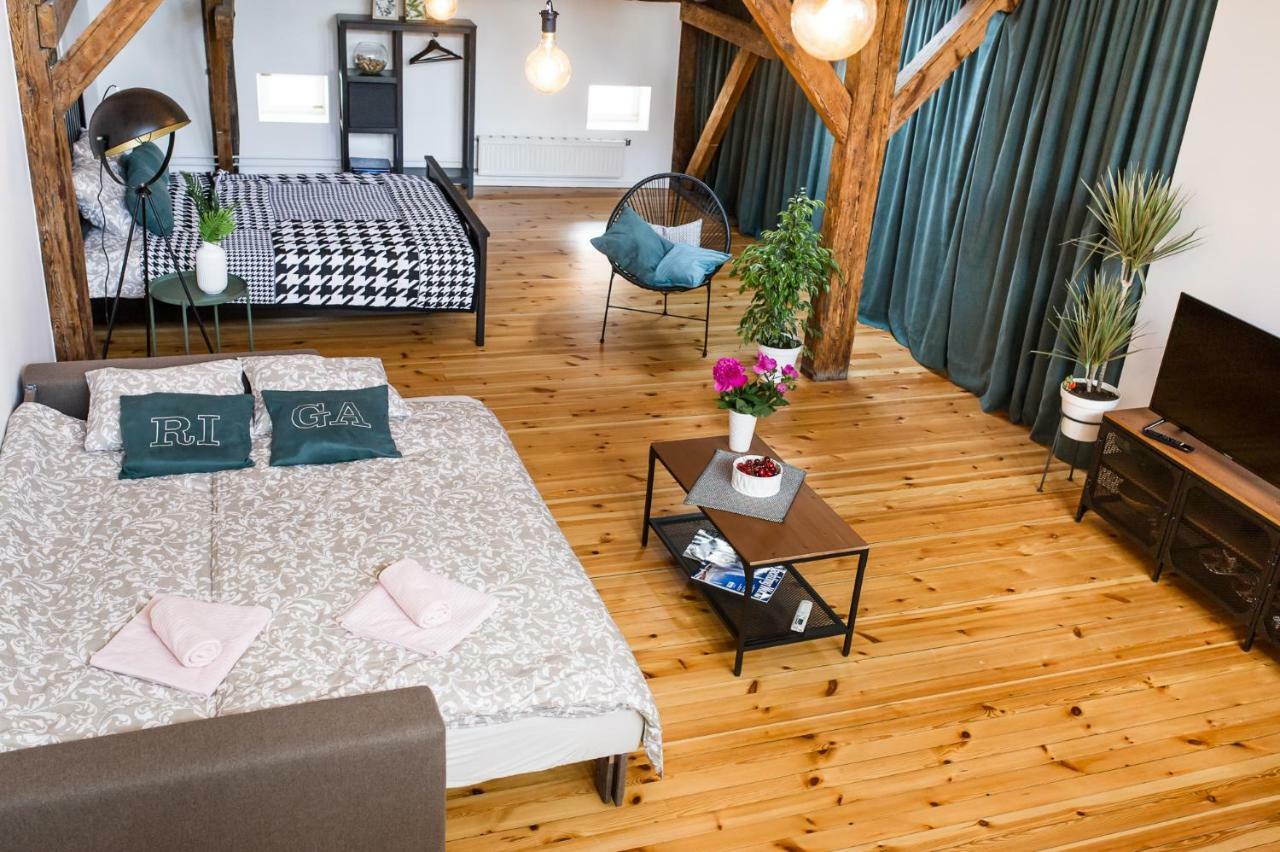 Cozy Studio Mansard Riga Old Town Aptartment, Ac Eksteriør billede